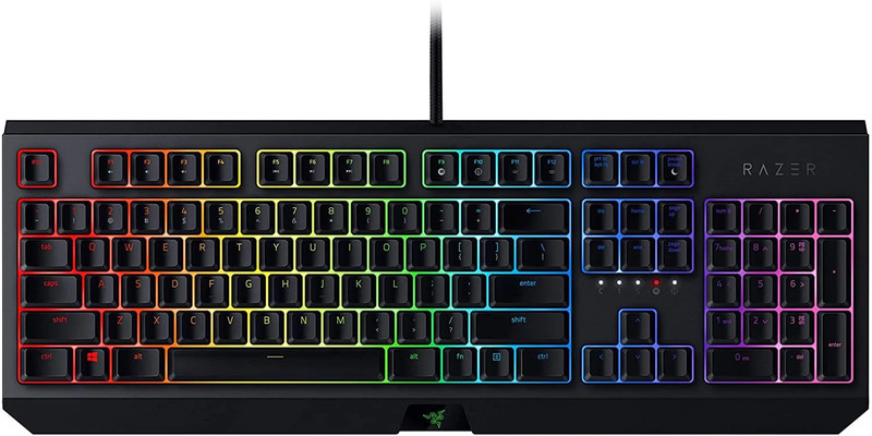 Razer Blackwidow Mechanical Gaming Keyboard-Razer Green - لوحة مفاتيح